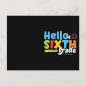 Hello 6年生チーム6年生のVibes初日 ポストカード (正面)