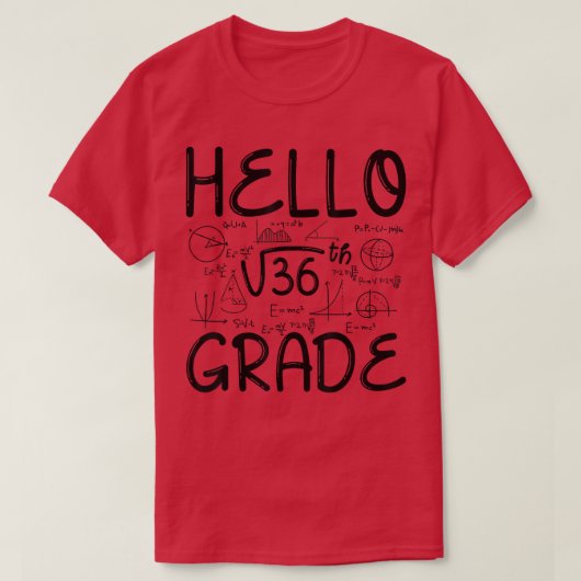 Hello 6年生、新学期Tシャツコピー Tシャツ (デザイン正面)