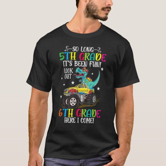 Hello 6th Grade Teacher Student Back To School Din Tシャツ (正面)