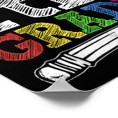 Hello 7th Grade Back To School First Day Kids Boys ポスター (角)