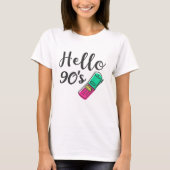 Hello 90s Cellphone Tシャツ (正面)