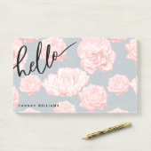HELLO Add Your Name Notes ポストイット (デスク)