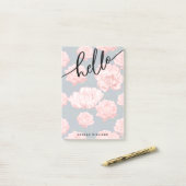 HELLO Add Your Name Post-It Notes ポストイット (デスク上)