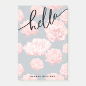 HELLO Add Your Name Post-It Notes ポストイット (正面)