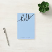 HELLO Add Your Name Post-It Notes ポストイット (オフィス)
