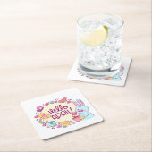 Hello april スクエアペーパーコースター (インサイチュ)