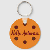 Hello Autumn キーホルダー (正面)