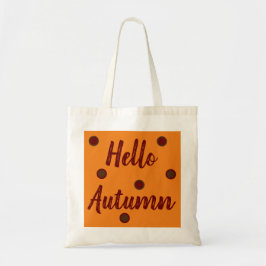 Hello Autumn トートバッグ