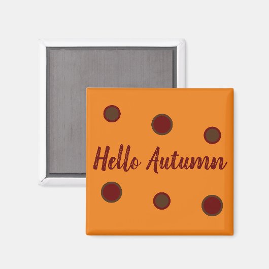 Hello Autumn マグネット (正面/裏面)
