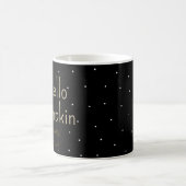 Hello Autumn Maple Leaf Coffee Mug for Cozy Fall コーヒーマグカップ (中央)