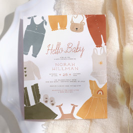 Hello Baby | ボヘミアンなベビー服のベビーシャワーのギフト