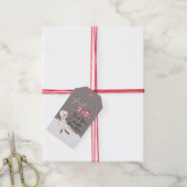 Hello Baby Cute Snowman Baby Shower ギフトタグ (より糸付き)