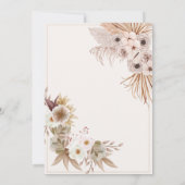 Hello Baby Showerへの招待 招待状 (裏面)