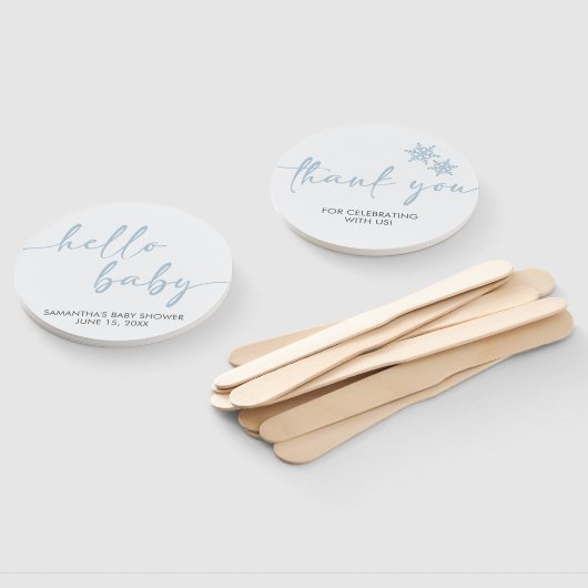 Hello Baby Shower ハンドファン (組立なし)