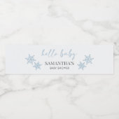 Hello Baby Shower ペットボトルラベル (シングルラベル)