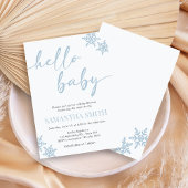Hello Baby Shower Invitation 招待状