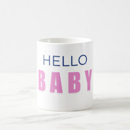 Hello Baby Shower Mug コーヒーマグカップ