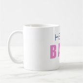 Hello Baby Shower Mug コーヒーマグカップ (左)
