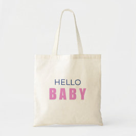 Hello Baby Shower Tote Bag トートバッグ