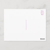 Hello Beagle子犬グリーティングポストカード ポストカード (裏面)