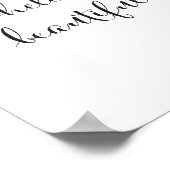 hello beautiful – アートプリント – デコール ポスター (角)