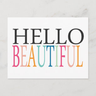 HELLO BEAUTIFUL COMPLIENTS式感覚S ポストカード