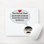 Hello Binaryマウスパッドから マウスパッド (マウス)