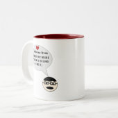 Hello Binary Mugから送ってくれた ツートーンマグカップ (正面左)