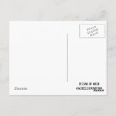 Hello Blueポストカード ポストカード (裏面)