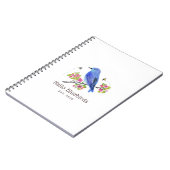 Hello Bluebirds Notebook ノートブック (左側)