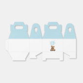 Hello Boy Balloon Teddy Bear Boy Baby Shower フェイバーボックス (折り畳みなし)