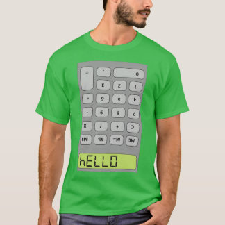 Hello Calculator Tシャツ