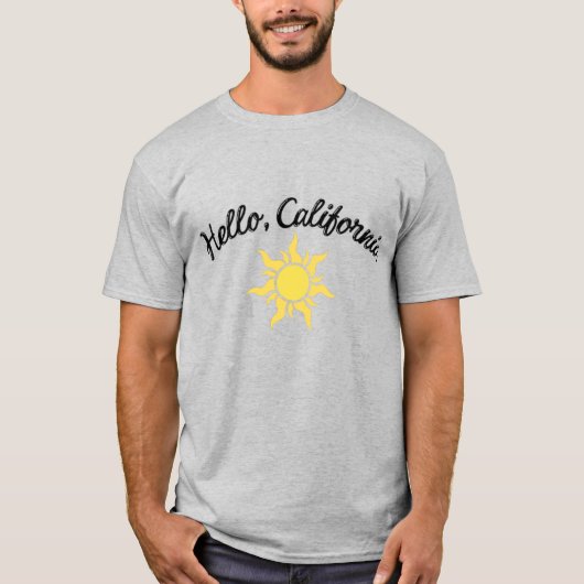Hello, California Tシャツ (正面)