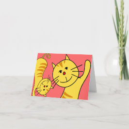 Hello Catカ空白のード カード
