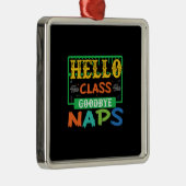 Hello Class Goodbye昼寝 メタルオーナメント (右)