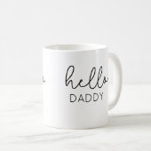 Hello Daddyがサプライズマグを期待 コーヒーマグカップ (正面右)
