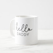 Hello Daddyがサプライズマグを期待 コーヒーマグカップ (正面左)