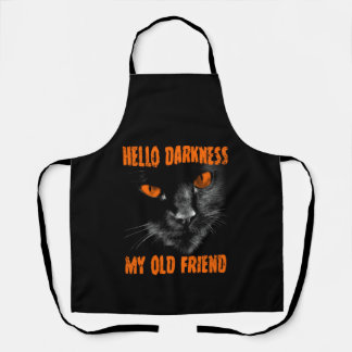Hello Darkness My Old Friend: オレンジの瞳 エプロン