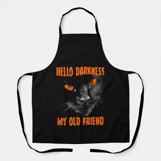 Hello Darkness My Old Friend: オレンジの瞳 エプロン (正面)