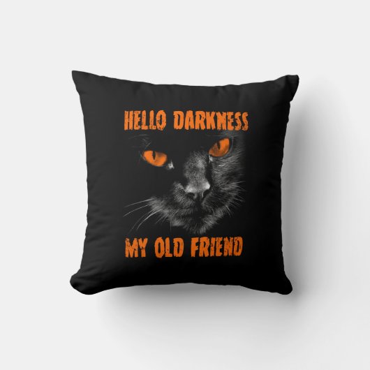 Hello Darkness My Old Friend: ハロウィン・エディション クッション (正面)