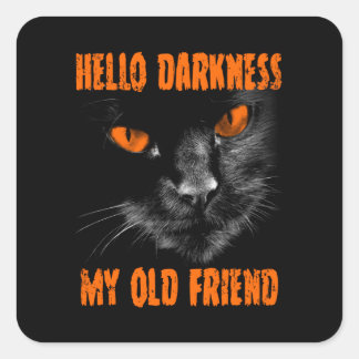 Hello Darkness My Old Friend: ハロウィン・エディション スクエアシール