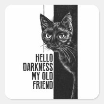 Hello Darkness My Old Friend 黒猫のスケッチ V2