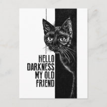 Hello Darkness My Old Friend 黒猫のスケッチ V2