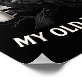 Hello Darkness My Old Friend Crow Coffee Soky Hall ポスター (角)