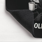 Hello Darkness My Old Friend Crow Coffee Soky Hall マウスパッド (コーナー)