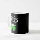 Hello darkness old friend irish beer st. patrick's コーヒーマグカップ (正面左)