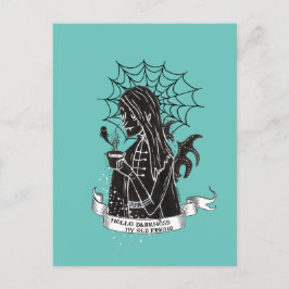 Hello Darkness Vampゴシック（ブラックコーヒーTシャツ付き） ポストカード