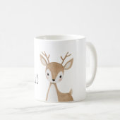 Hello Deer コーヒーマグカップ (正面右)