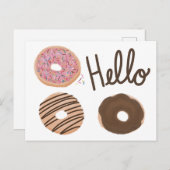 Hello Donuts postcard シーズンポストカード (正面/裏面)
