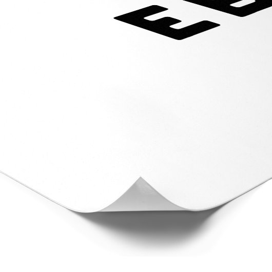 Hello Ebi-body Funny Ebi Sushi Pun ポスター (角)